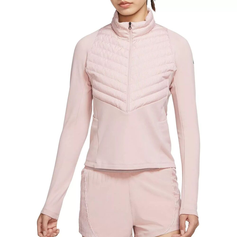 NIKE women XL THERMA-FIT RUN DIVISION REFLECTIVE HYBRID RUNNING JACKET